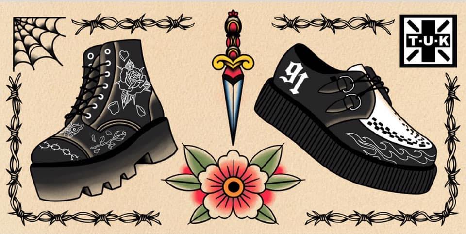 Gothic Footwear Banner